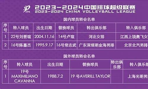 中国排球队一传-中国排球联赛转会制度