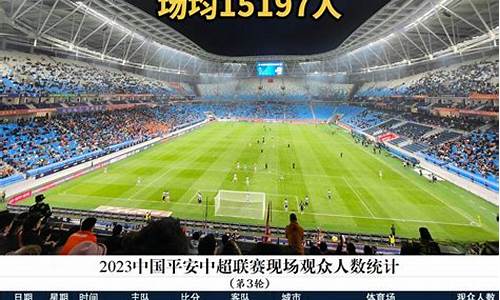中超联赛观赛人数排行-中超现场观众人数统计