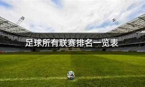 世界足球联赛实力排名-世界所有足球联赛