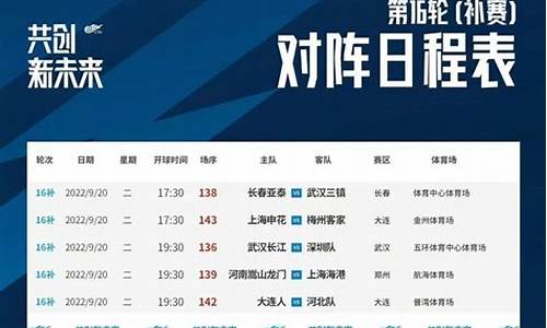 中超联赛大连队赛程表-中超联赛大连人