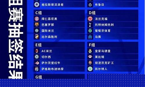 欧冠联赛第六轮比赛结果-欧冠联赛第六轮比赛结果公布
