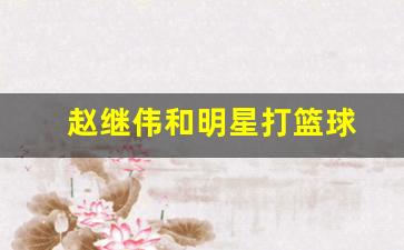 赵继伟参加的篮球综艺-赵继伟和明星打篮球