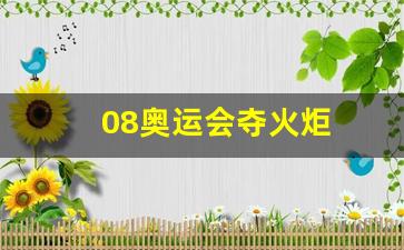 奥运会火炬2008-08奥运会夺火炬