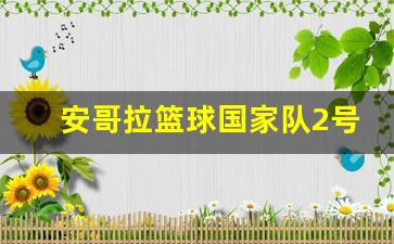 安哥拉篮球国家队2号-安哥拉篮球国家队2号是谁